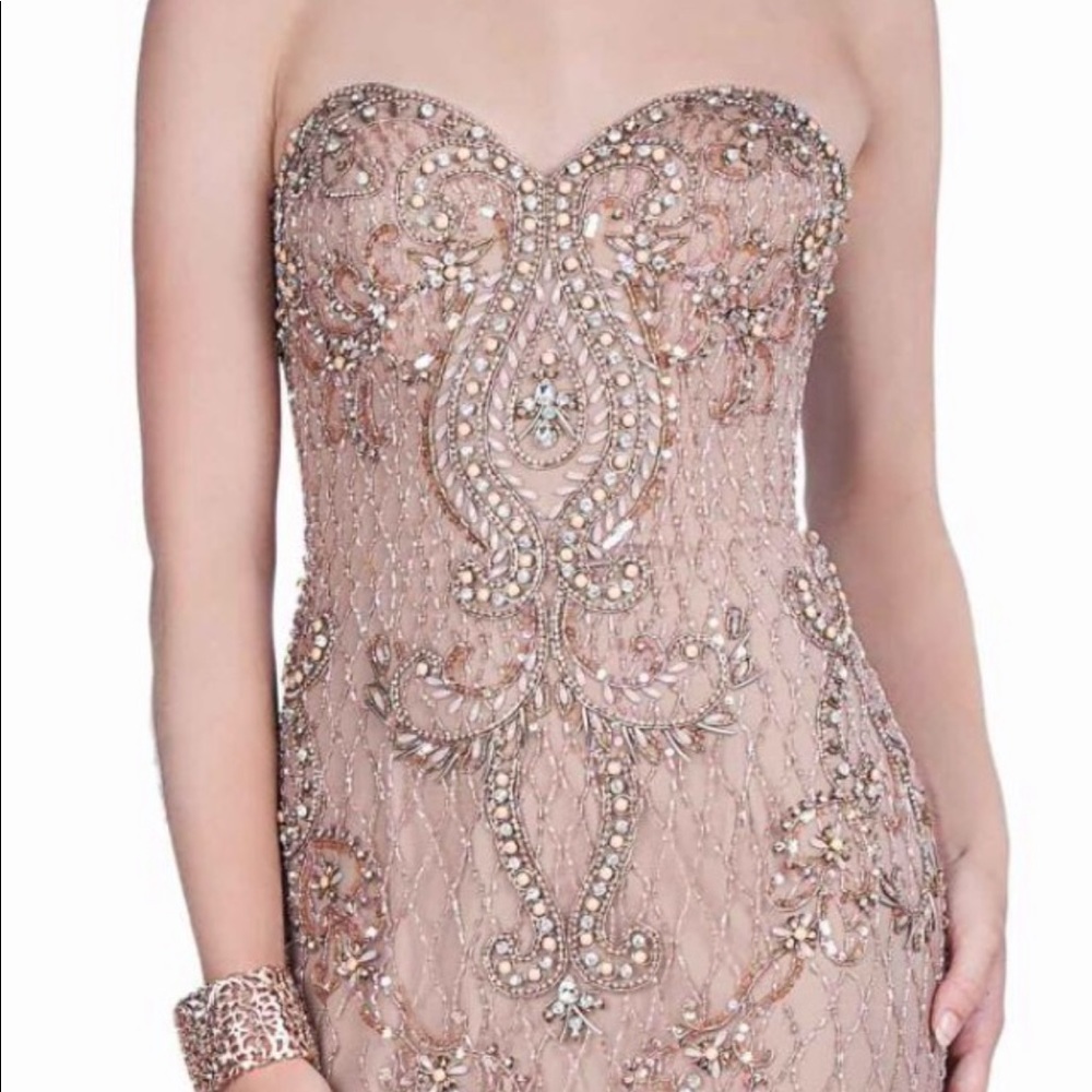 Terani Couture Pageant Gown 1611GL0475 - Picture 4 of 7